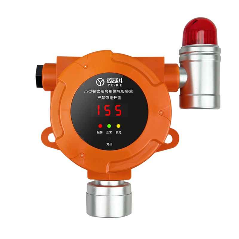 燃气报警器【YK-719塑胶数显款】