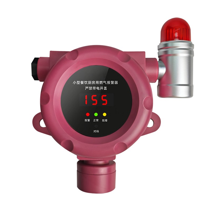 燃气报警器【YX-818塑胶数显款】
